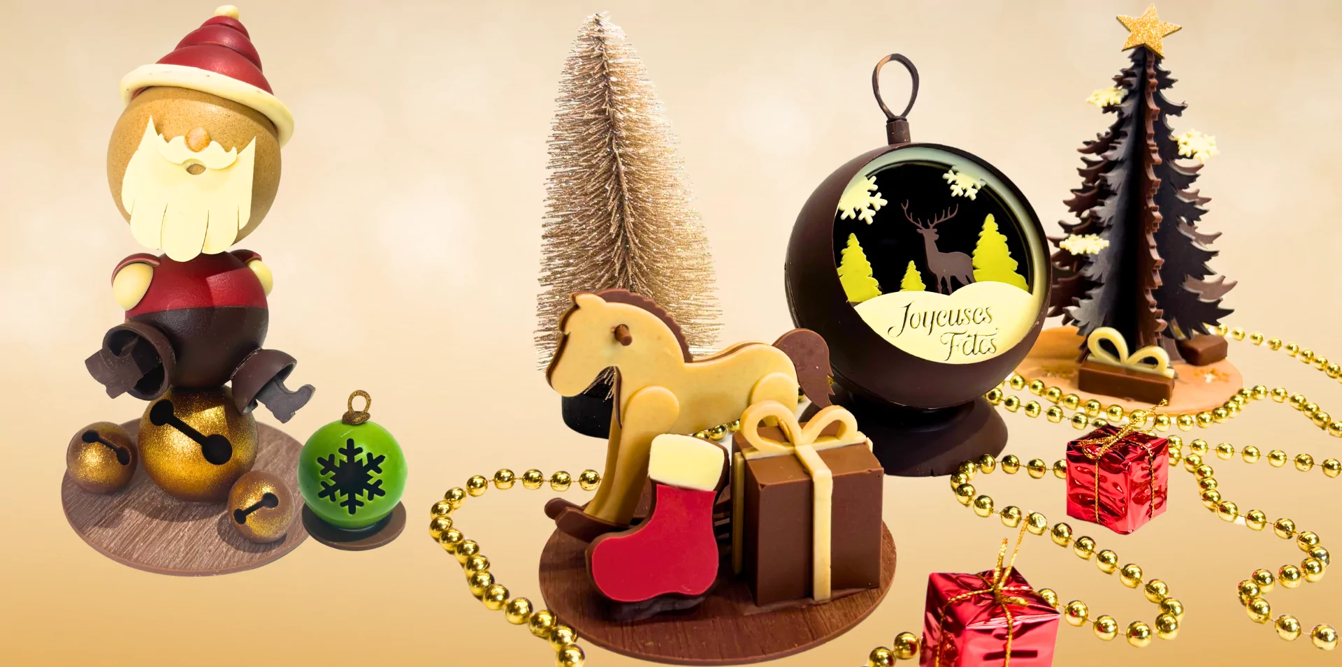 Plongez dans la magie de nos créations de Noël